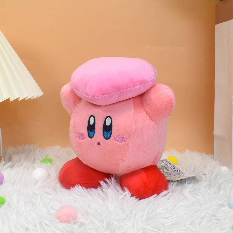 Kawaii Star Kirby Plush Doll Heart Kirby Quality Cartoon Stuffed Peluche Toys For Children Christmas Birthday Great Gift