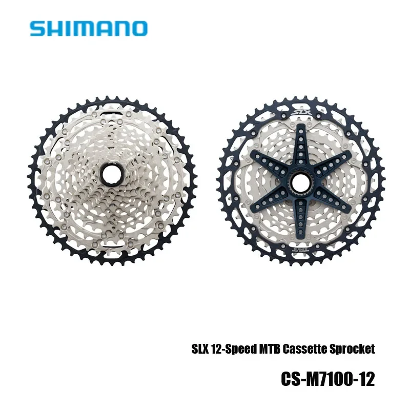 

SHIMANO SLX 12-Speed MTB Cassette Sprocket CS-M7100-12 these 10-45 and 10-51T MTB & Road bicycle acesssories cycling