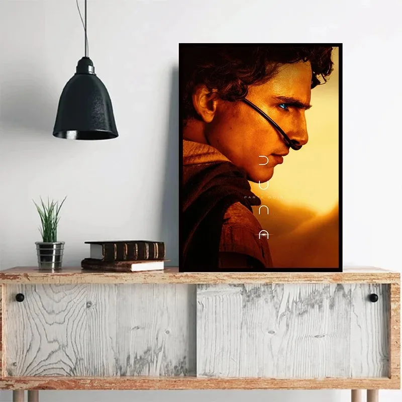 2024 Sci-fi Movie Poster Dune Part 2 Prints Art Canvas Painting for Living Room Modern Family Cinema Wall Picture Home Decor