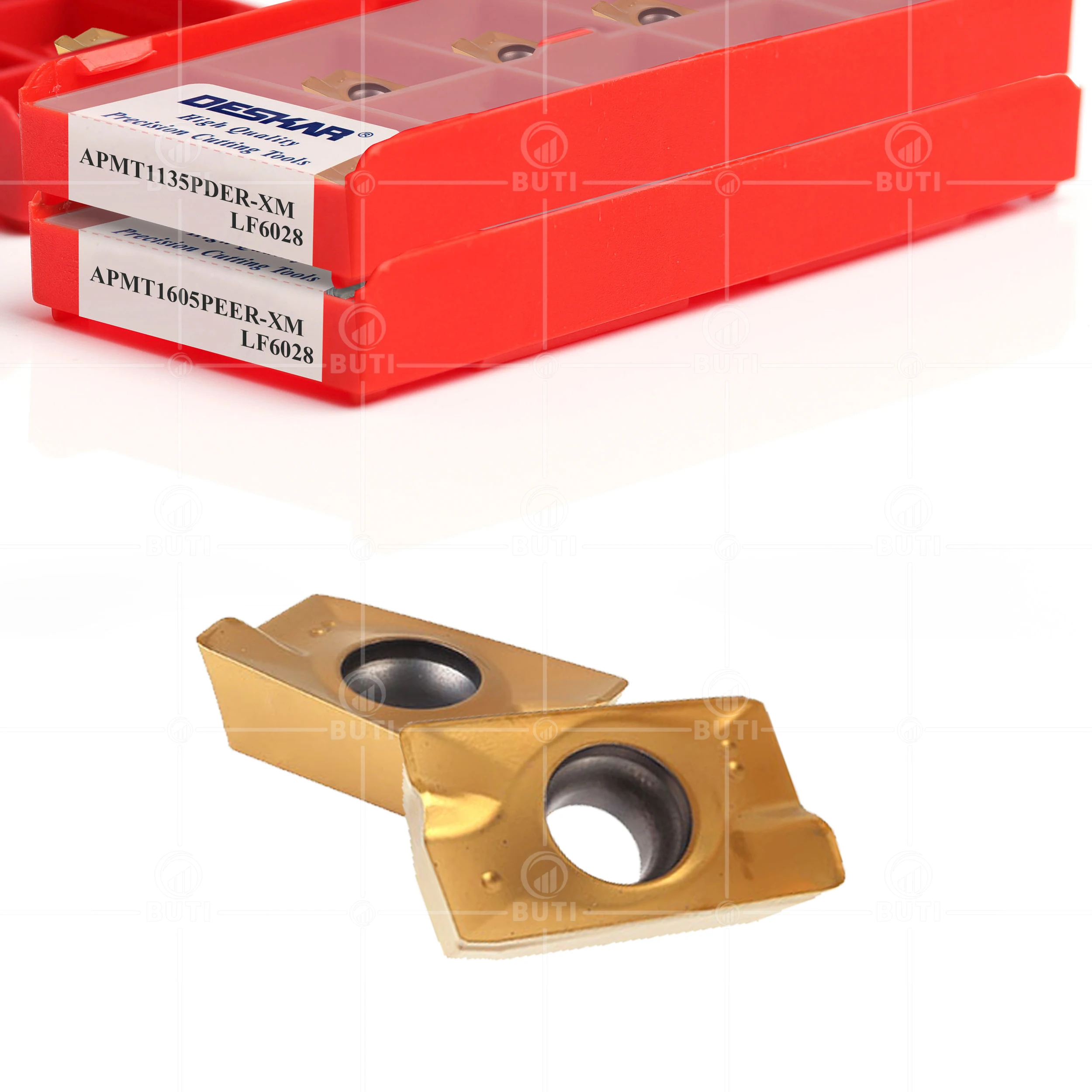 Deskar 100% Originele APMT1135PDER APMT1605PEER-XM LF6028 Hoge Kwaliteit Cnc Draaibank Gereedschap Frezen Carbide Insert Scherpe Draaien Tool