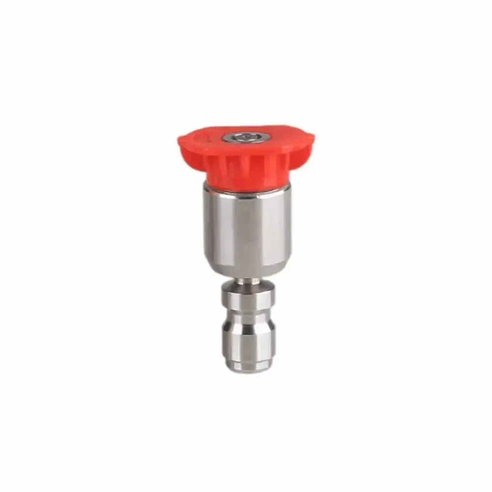 Variable Angle 360 Degree Rotatable High Pressure Cleaning Nozzle Head Set For 14 Inch Quick Connect Car Wash Nozzles