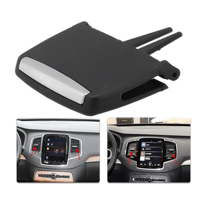 

3X Car Air Conditioning Vent Outlet Tab Clip Repair Kit Air Vent Adjustment Buckle For Volvo XC90 2019-2023 31366914-AS55