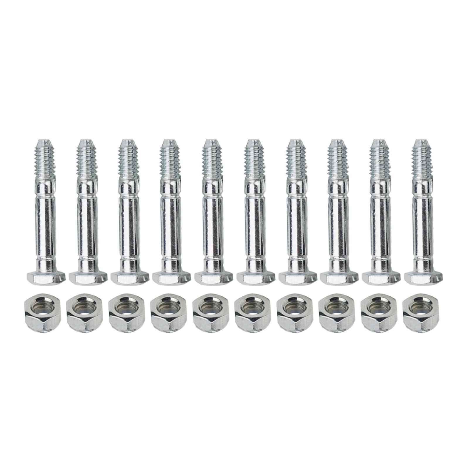 Lock Nuts Shear Pins 510015 51001500 High Quality Nuts For Ariens Set Of 10 Shear Pins ST420-ST924. Models: 828D