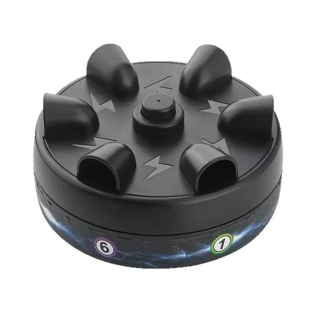 전기 충격 손가락 거짓말 감지기 행운의 전기 충격 룰렛 샷 감압 장난 트릭 농담 재미있는 장난감