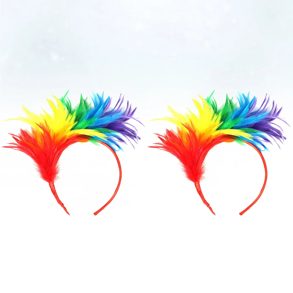 

Повязка на голову оранжевая, премиум-класса, легкая, изысканная, для вечеринок, косплея, выступлений, декоративная, реквизит для фотосессий, аксессуар для волос