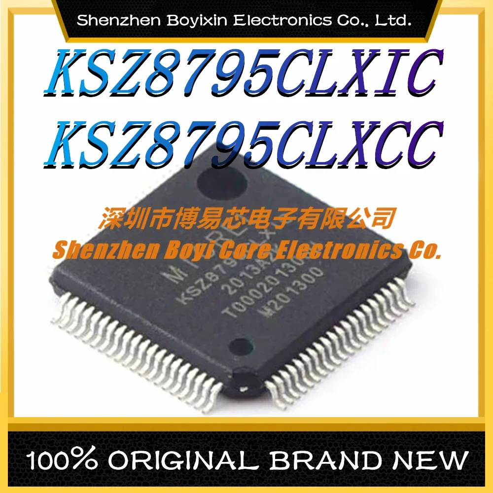 

KSZ8795CLXIC KSZ8795CLXCC Package: LQFP-80 Original Genuine