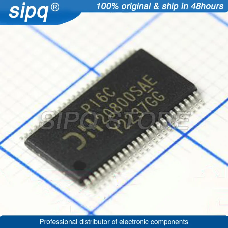 10PCS/LOT PI6C20800SAEX PI6C20800 TSSOP-48-6.1mm Brand New and Original In Stock Authentic Product