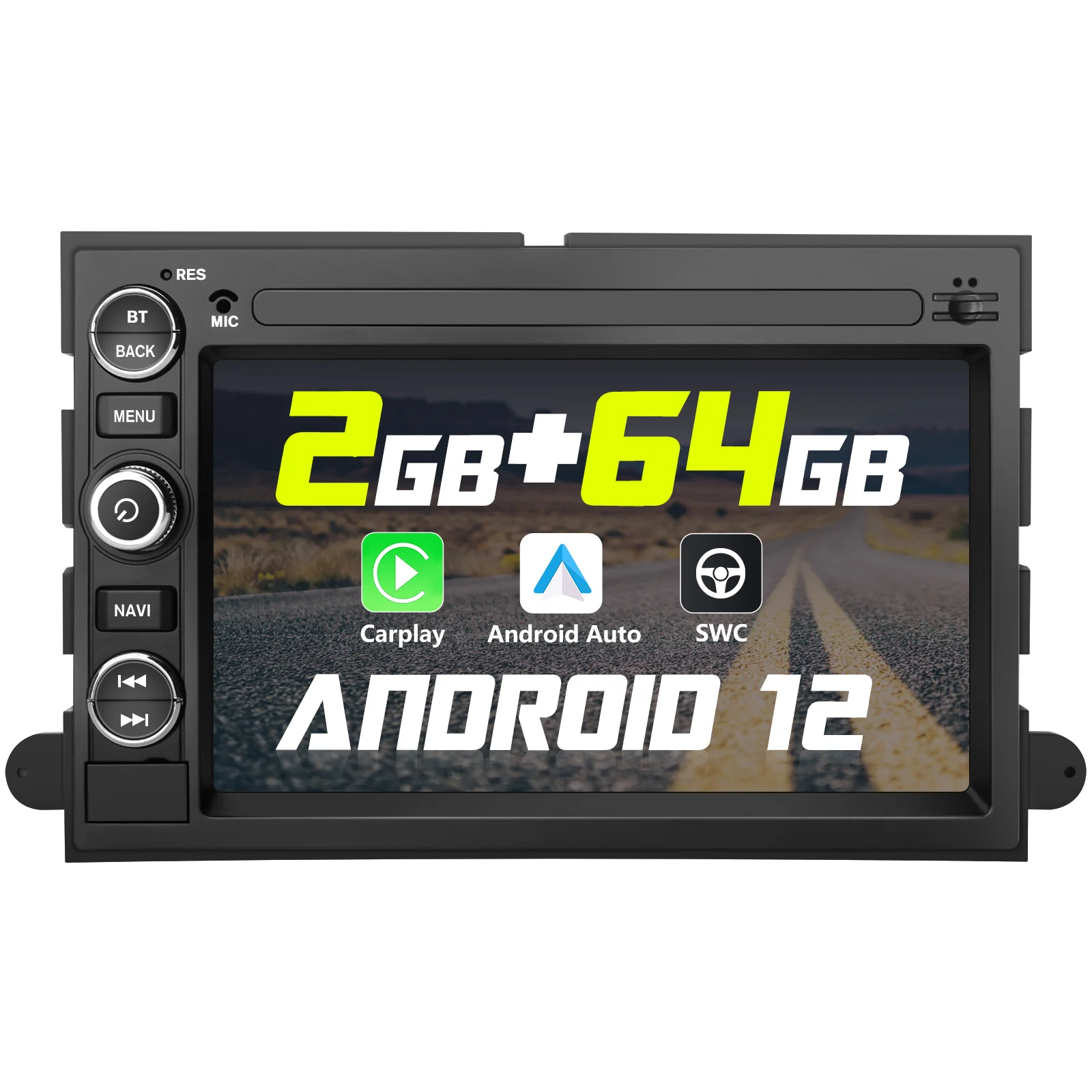 Junsun Wireless CarPlay Android Auto Autoradio For Ford F150 2004-2008 Car Radio Stereo Multimedia GPS Head Unit BT WIFI DSP