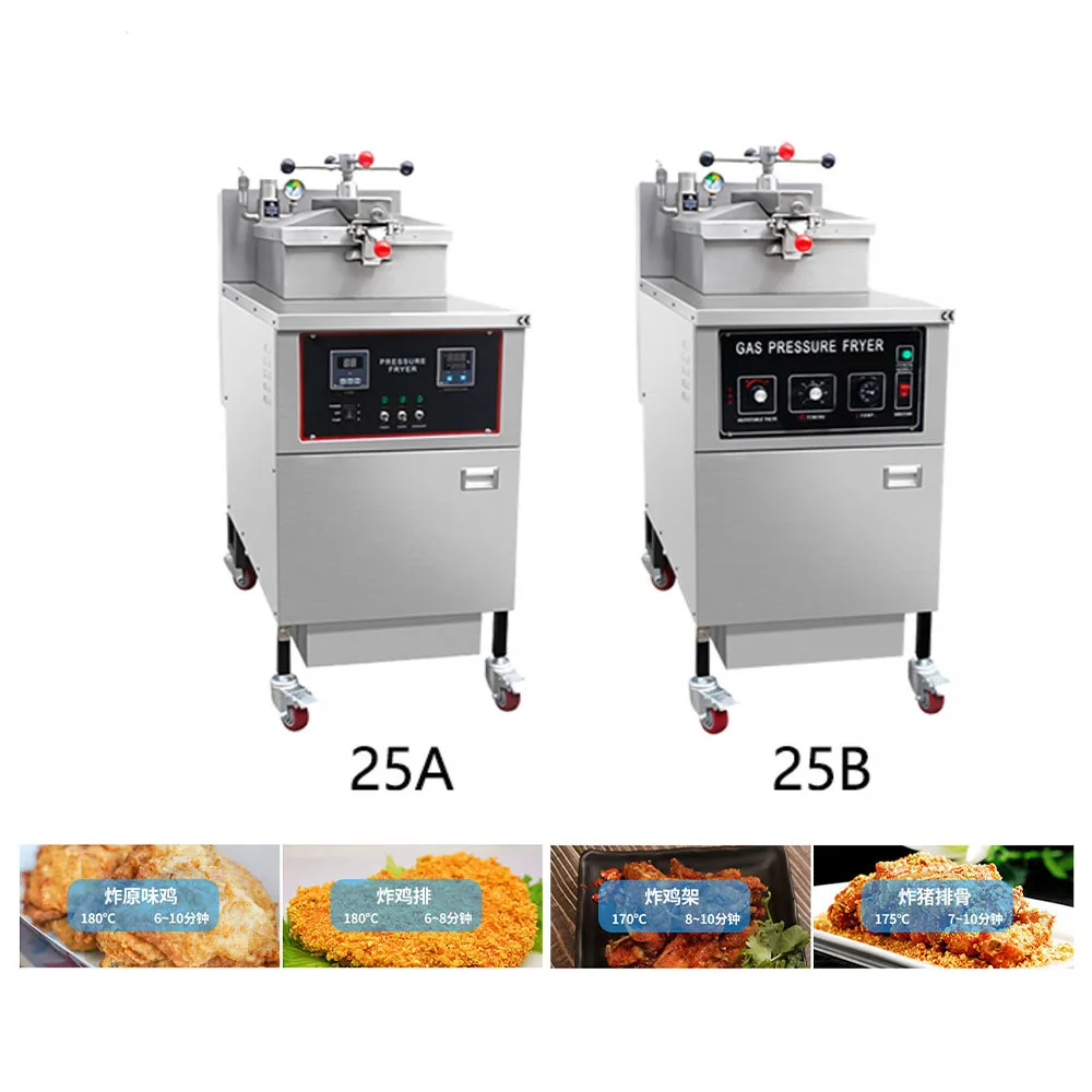 Pollo Henny Kfc utiliza freidora a presión eléctrica comercial Penny Price Freidora freidora abierta profunda a la venta máquinas para freír pollo