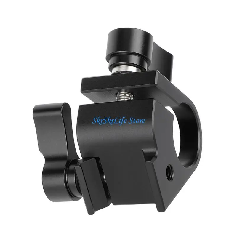 

E65E Aluminum Quick Release Clamp With 19mm Single Rod Holder Tube Mounting Clamp DSLR Camera Accessories