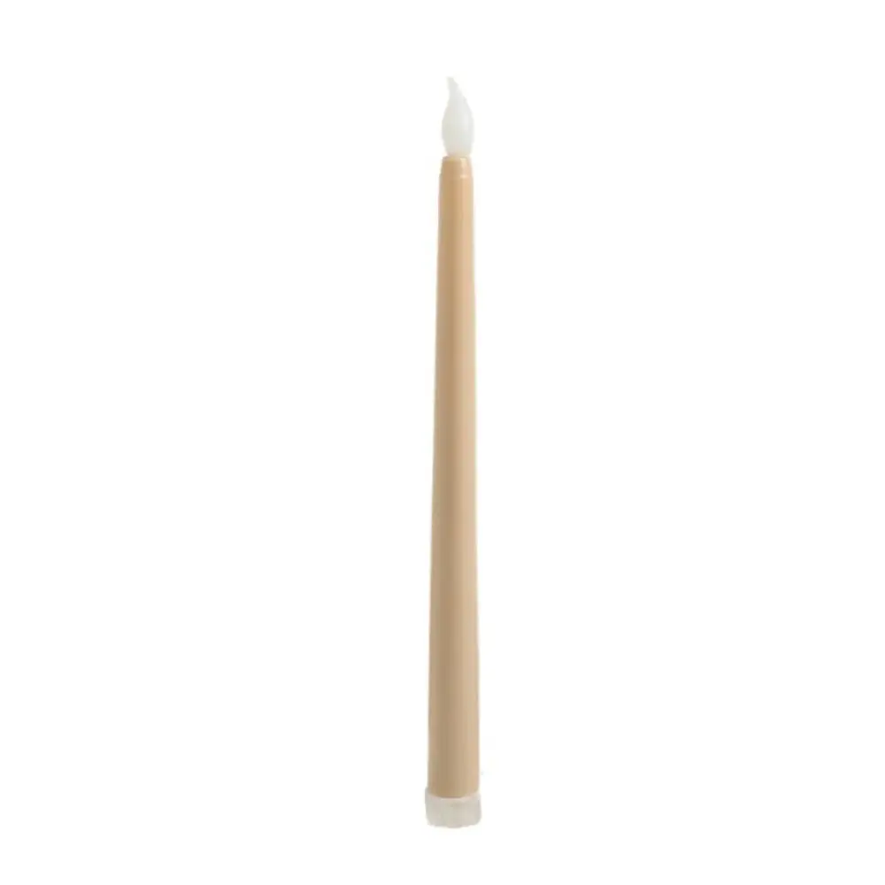 

Simulation Led Candles with Flickering Flame 3D Wick Flameless Taper Candles Creative Tall Atmosphere Light Restaurant
