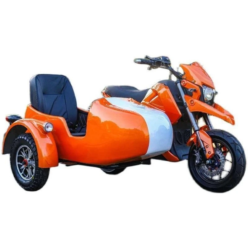 Motorcycle motor battery life travel holiday three-wheel side bucket edge, electric vehicle three-wheel board edge