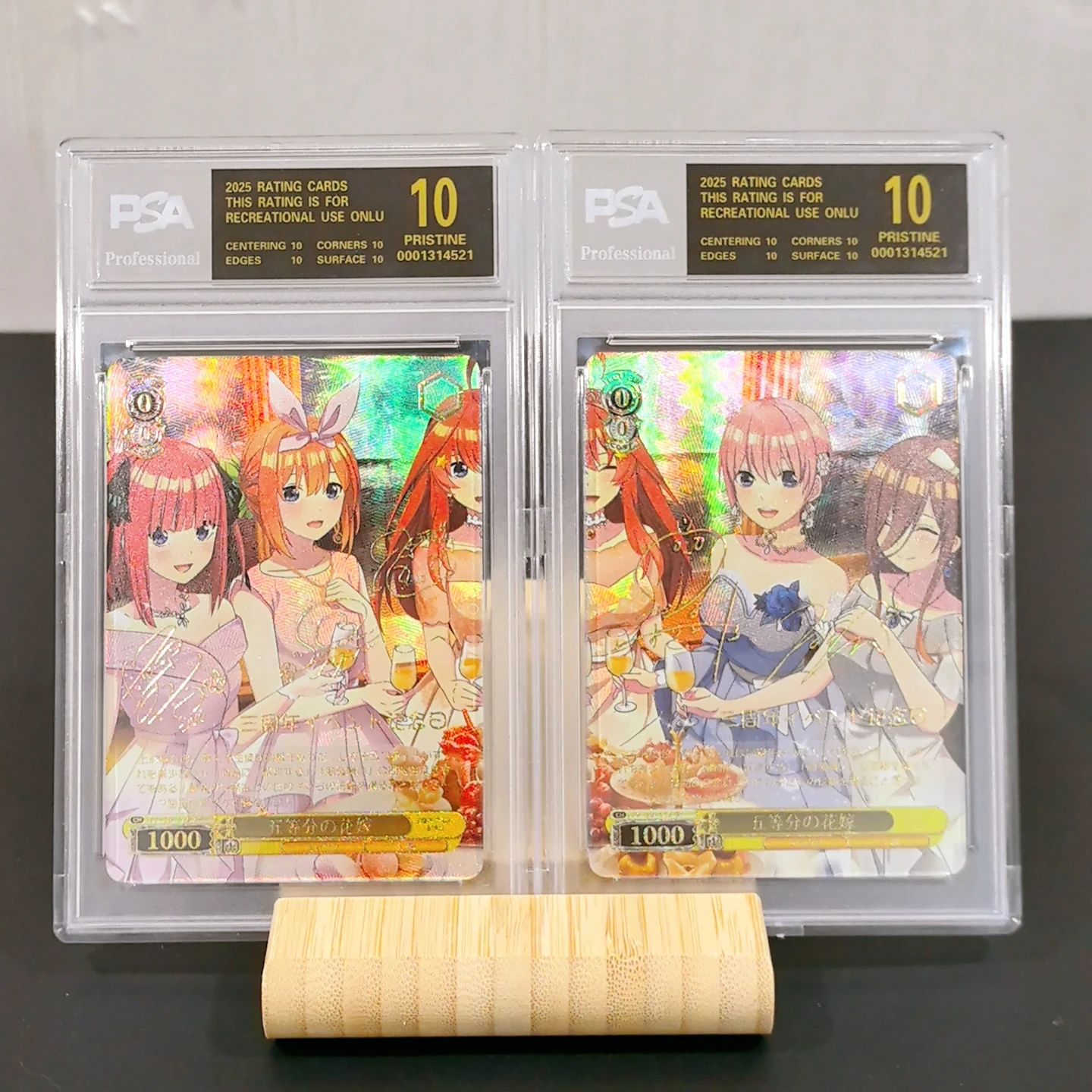 

Weiss Schwarz The Quintessential Quintuplets Diy Self Control Collect Signature Trading Флэш-карта Аниме Мультфильм Подарок