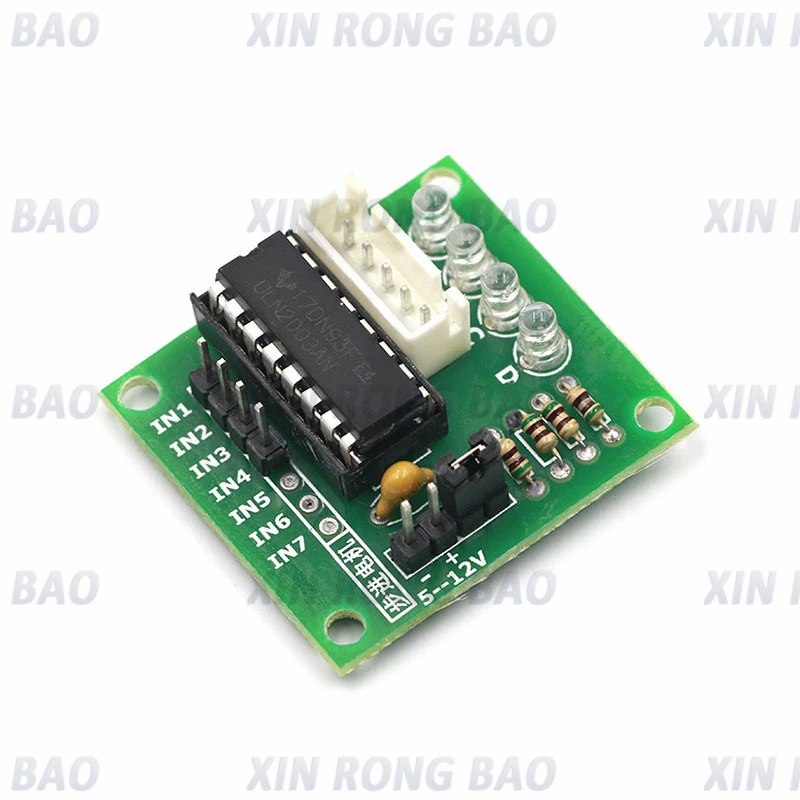 High-power ULN2003 Stepper Motor Driver Board Test Module