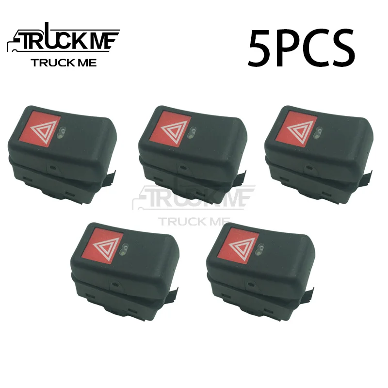 5PCS/BOX Truck Hazard warning switch for Volvoo 8157750 1096414