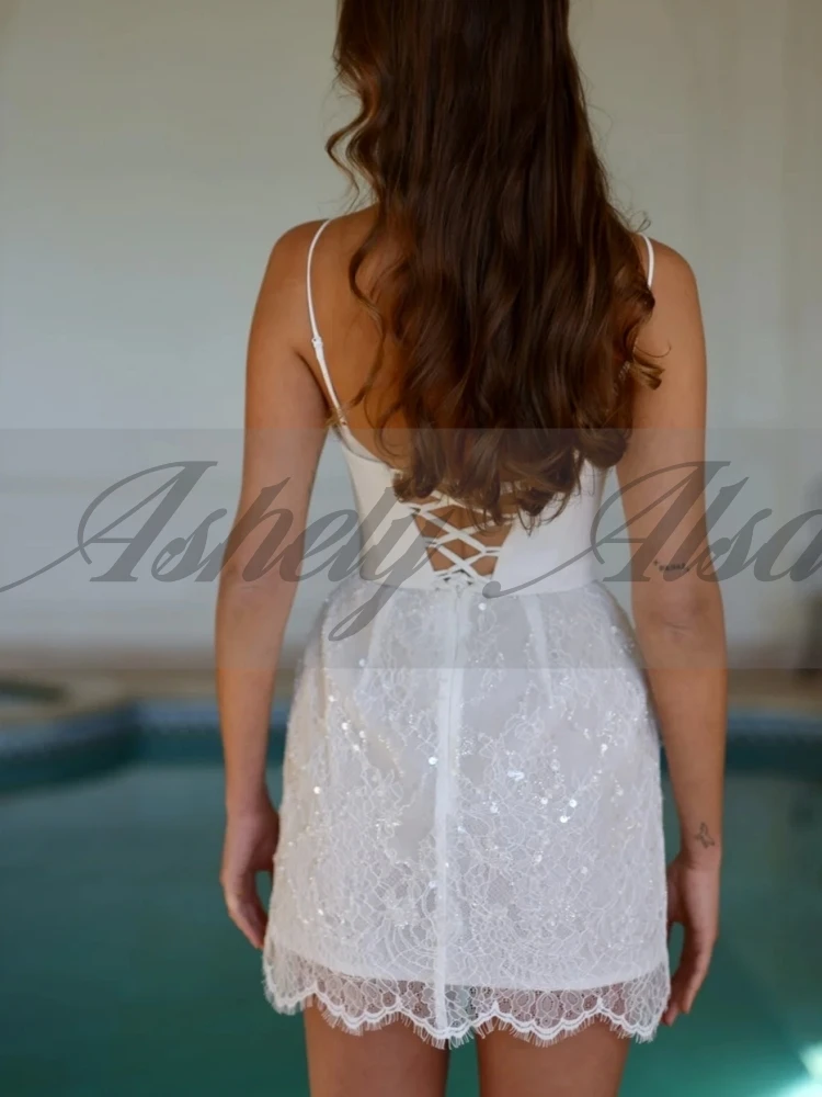 A3538 Luxe Prinses Meisje Cocktailjurken Parels Bodycon Sexy Korte Homecoming Jurk Clubwear Prom Gelegenheid Dragen Aangepast