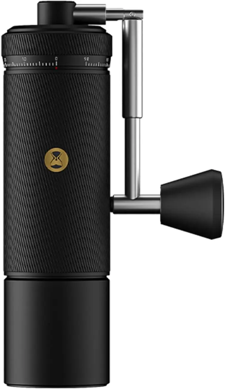 

Manual Coffee Grinder with External Adjustment, Stainless Steel Burr, High Precision for Espresso and More