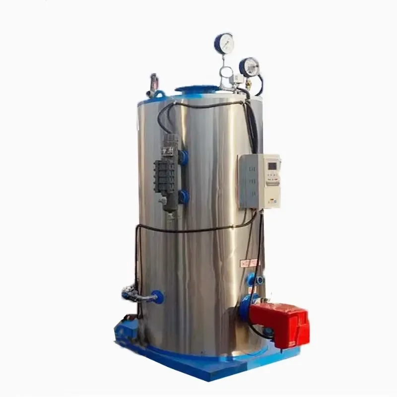 Automatic Gas or Diesel Micro Boiler 100-500kg Fire Tube for Steam or Hot Water Heating System Industrial New Condition