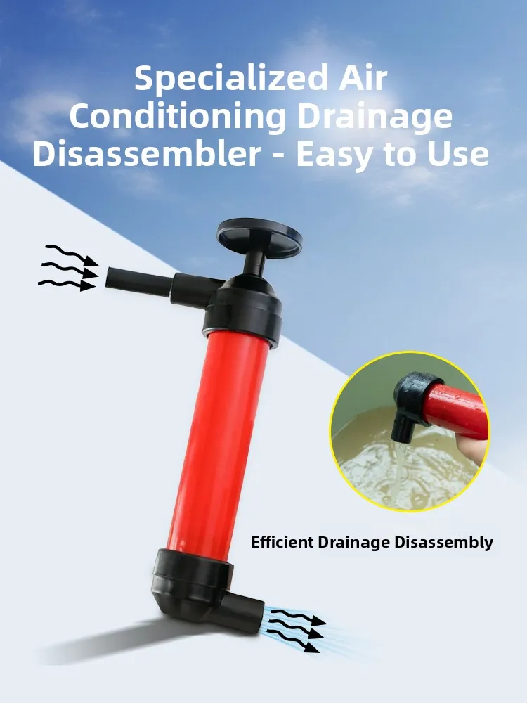 Air Conditioner Drain Pipe Unblocker Water Absorption Tool Leak Repair Household Bathroom Plumbing Maintenance Equipment