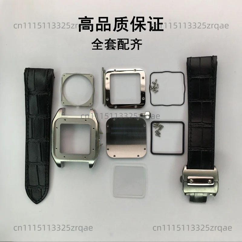 For Replacement Stainless Steel Watch Case, Mechanical Case Adapts To 2824 Case Full Set