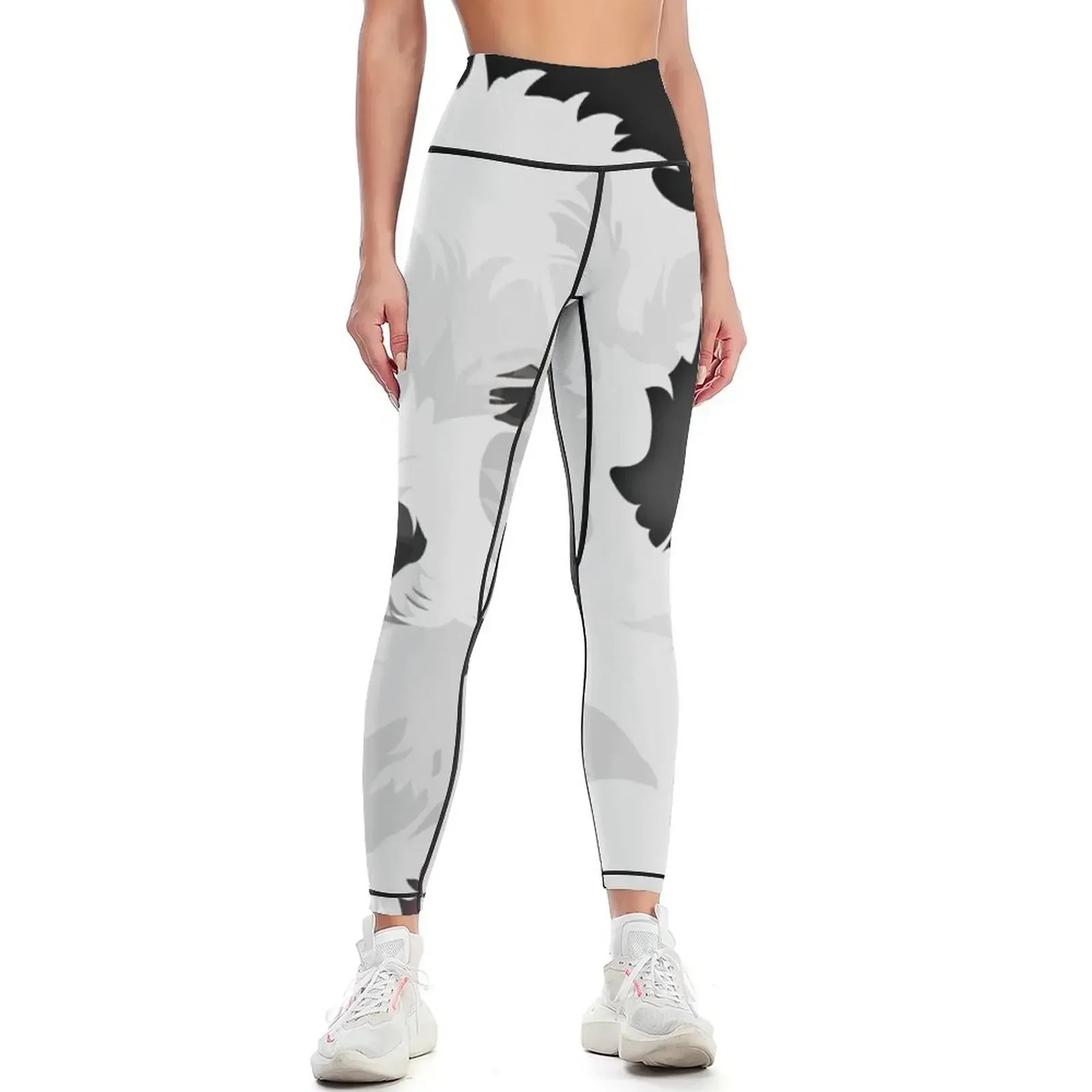 

Cute Pup Leggings workout clothes for legging pants raises butt push up tights for sports shirts gym Womens Leggings