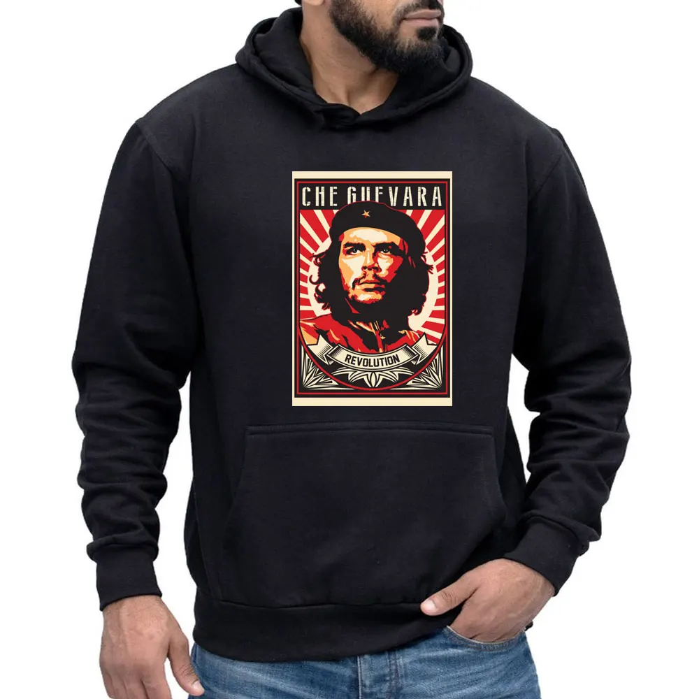

Мужская толстовка с капюшоном Alberto Korda Image Che Avatar Che Guevara, повседневные топы в стиле панк с графическим рисунком, толстовка с длинными рукавами, теплая майка