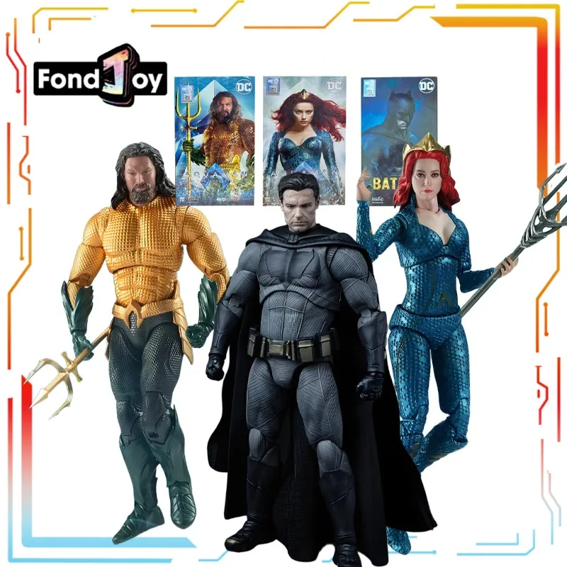 

FondJoy Original 1/9 Finished Product Movable Exquisite Doll Series Aquaman Anime Toys Collectible Model Festival Gift for Boys