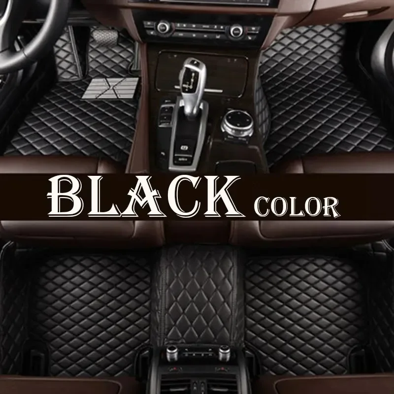 Luxury Leather Floor Mats For Cars Tapete Para Piso De Autos Universal Floor Mats Car Foot Mats