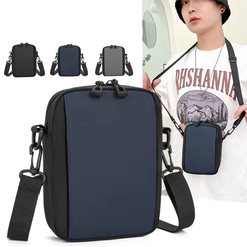 New Oxford Shoulder Crossbody Bag Large Capacity Waterproof Messenger Bag Multifunctional Small Sling Pack