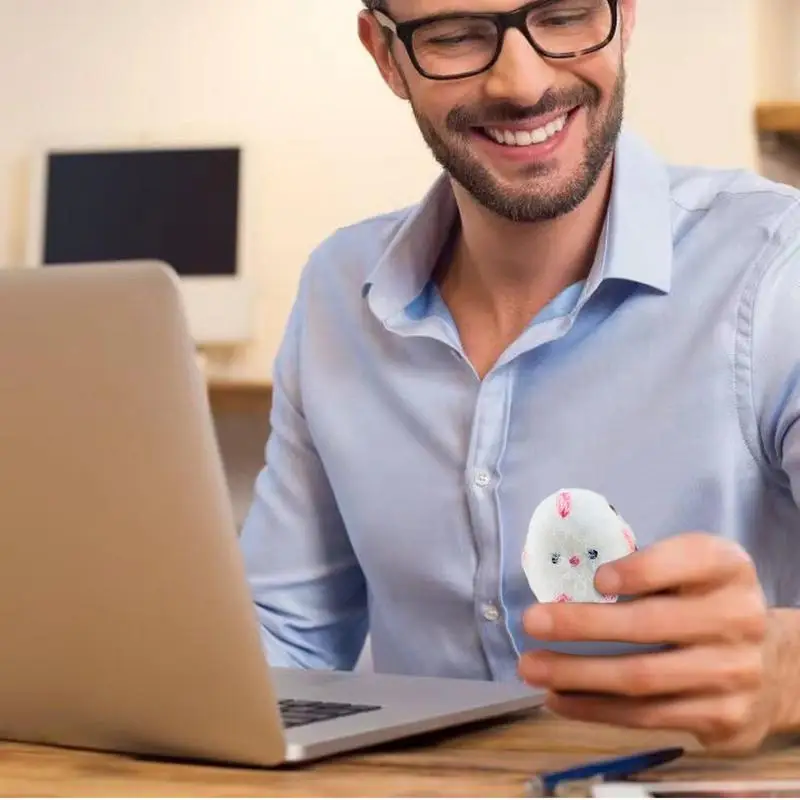 Sensory Squeeze Toy Cute Animal Squeeze Ball Chick Kneading Pinching Toy Fun Props For Classroom Prizes Party Favors