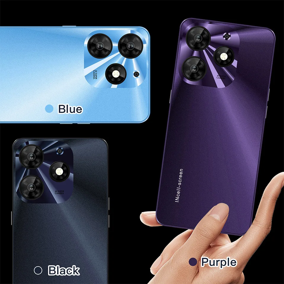 UNIWA K652 4G Smartphone 6.5-inch 3GB+64GB 13MP Rear Double Cameras MT6737 Cortex A53 quad core Smartphone Global version