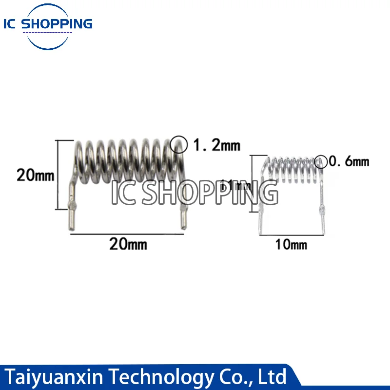 10PCS Constantan Resistance Sampling Resistance 100MR 200MR 300MR 500MR Diameter 0.6mm 0.8mm 1mm 1.2mm P=10mm 15mm 20mm