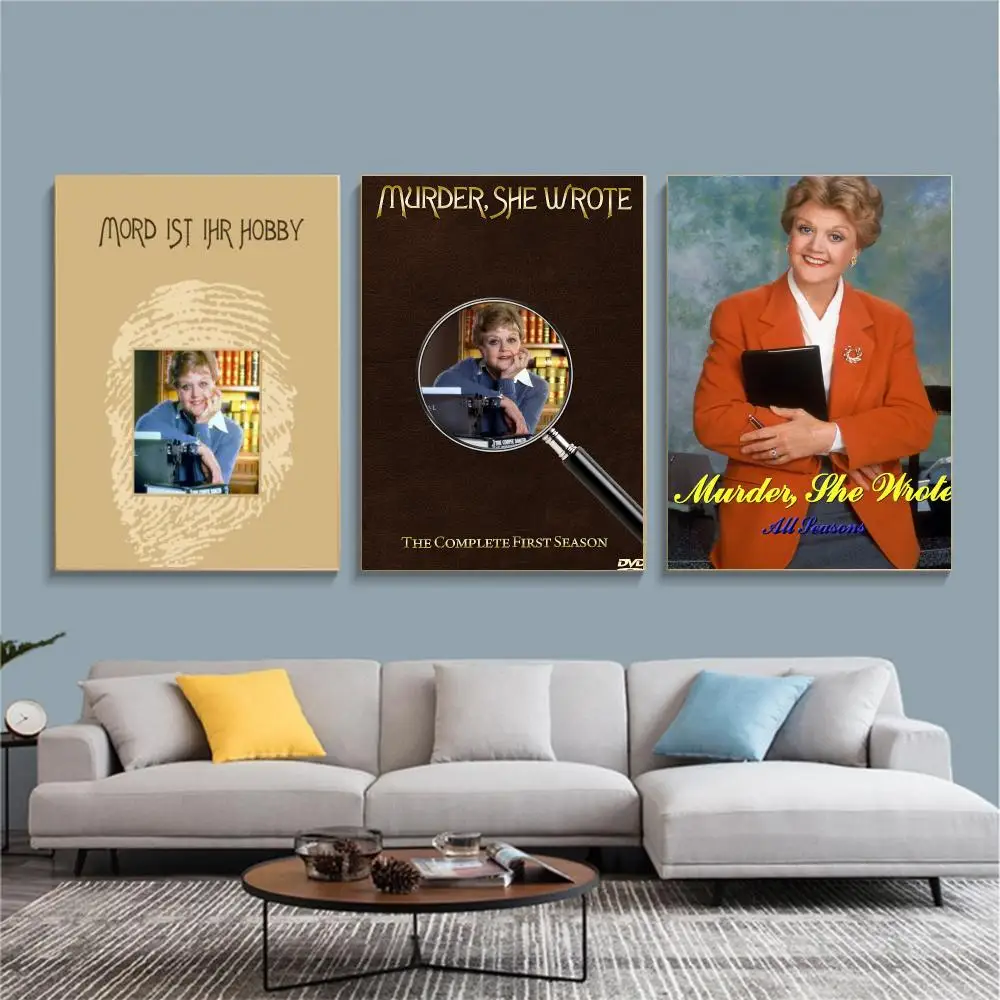 tv series M-Murder She Wrote-E Painting Calligraphy Nature Inspired Artwork for Living Room  Home Decoration