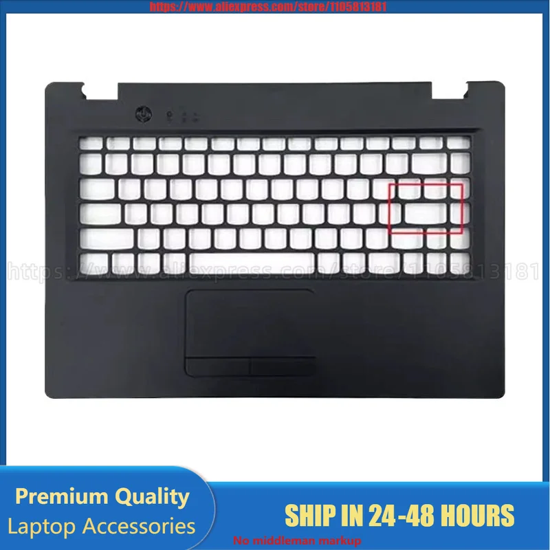For Lenovo IdeaPad 100S-14IBR Top Case Bottom Base Palmrest Keyboard Cover Replacement Housing Shell