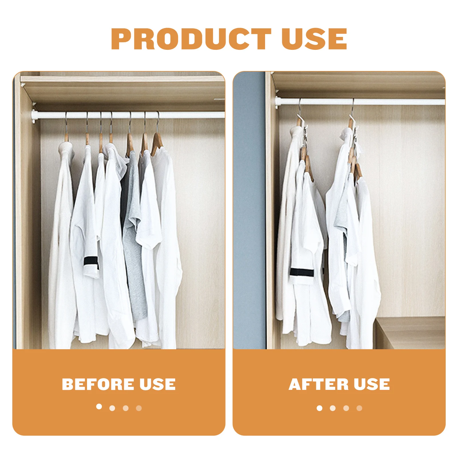 

3Sets Clothes Hanger Connector Hooks ABS Plastic Non-Slip Closet Organizer Home Supplies Clothes Hanger Connector Hooks