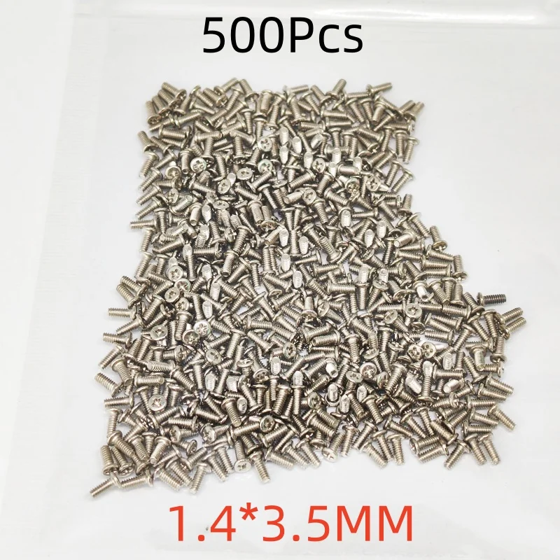 500pcs/Lot 3.0mm Screws For Samsung Galaxy A50 A40 A30 A20 A51 A80 A90 A11 A71 3.5mm Mobile Phone Motherboard Screw Bolts