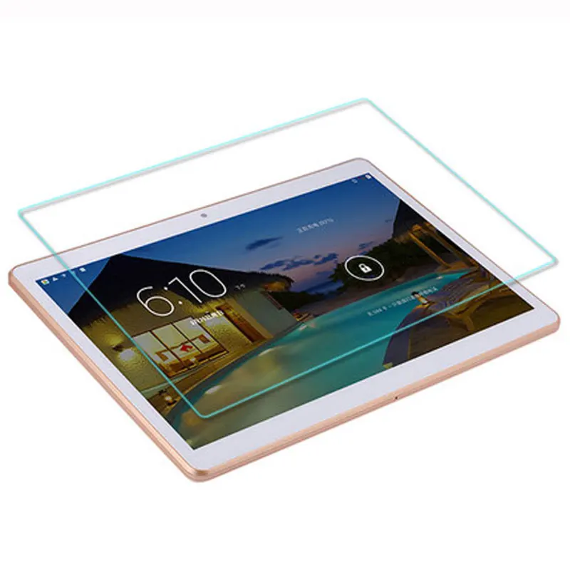 Tempered Glass Screen  protector for 3G 4G Lte Tablet PC 9.6 inch MTK8752 Octa Core 4GB RAM 16GB/32GB ROM  3G  Tablet