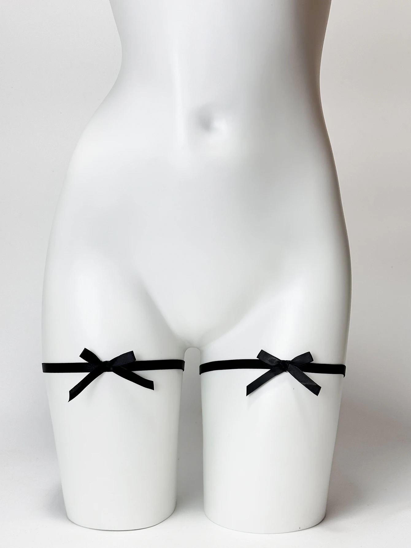 

Женские эластичные подвязки на бедро с бантом на шею, кольцо в стиле панк для девочек, регулируемые подвязки на бедро, аксессуары для чулок