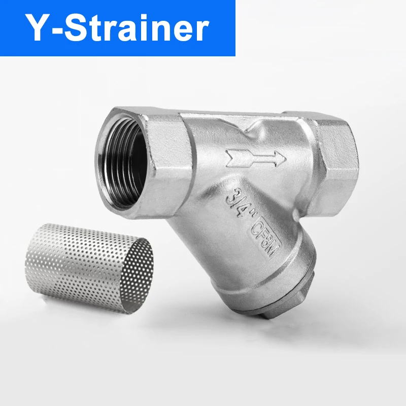 GL11W-16P201/304 Stainless Steel Internal Thread Y-shaped Filter Thread 1/2-4/3-1 