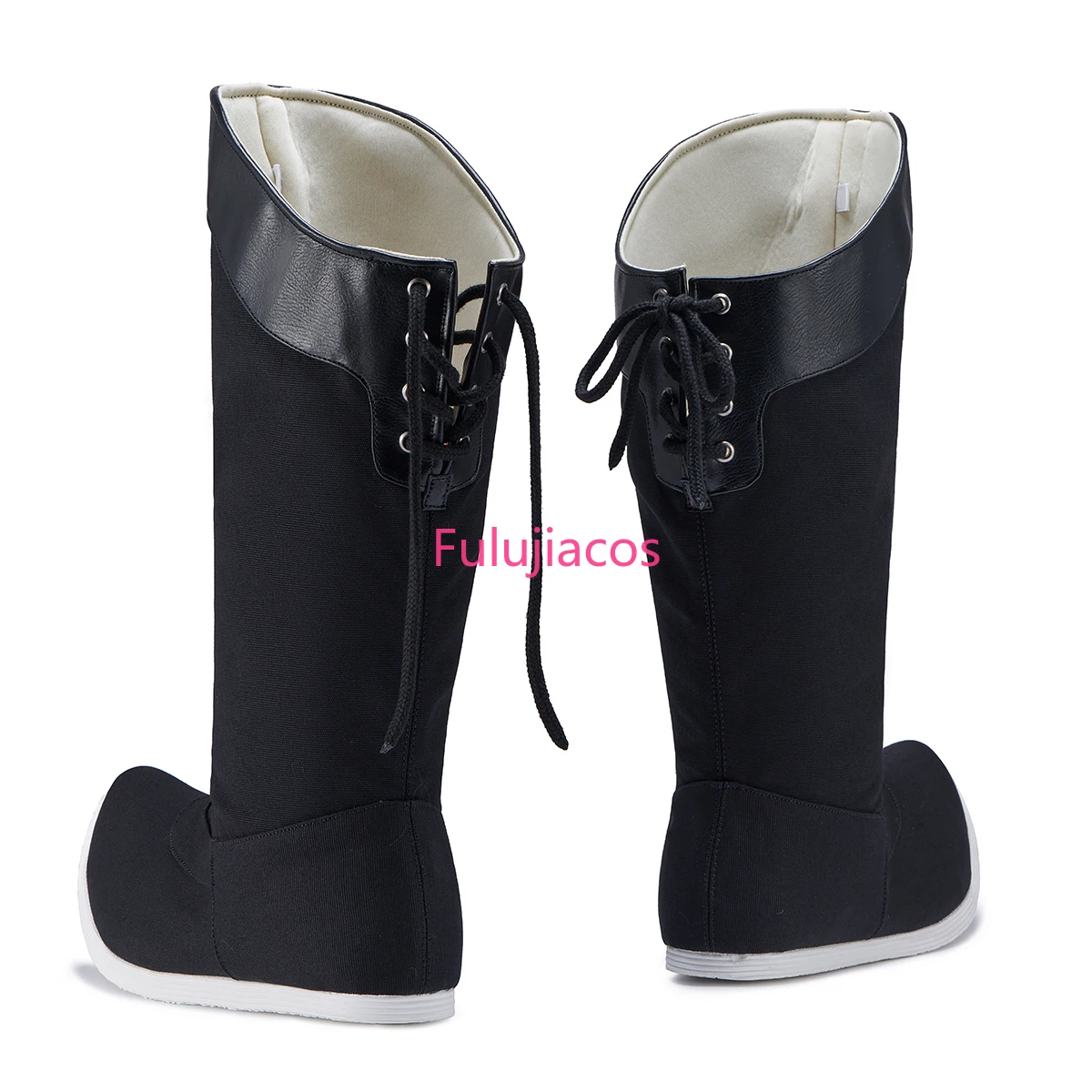 Botas de sabonete Botas Hanfu Sapatos antigos masculinos estilo Ming