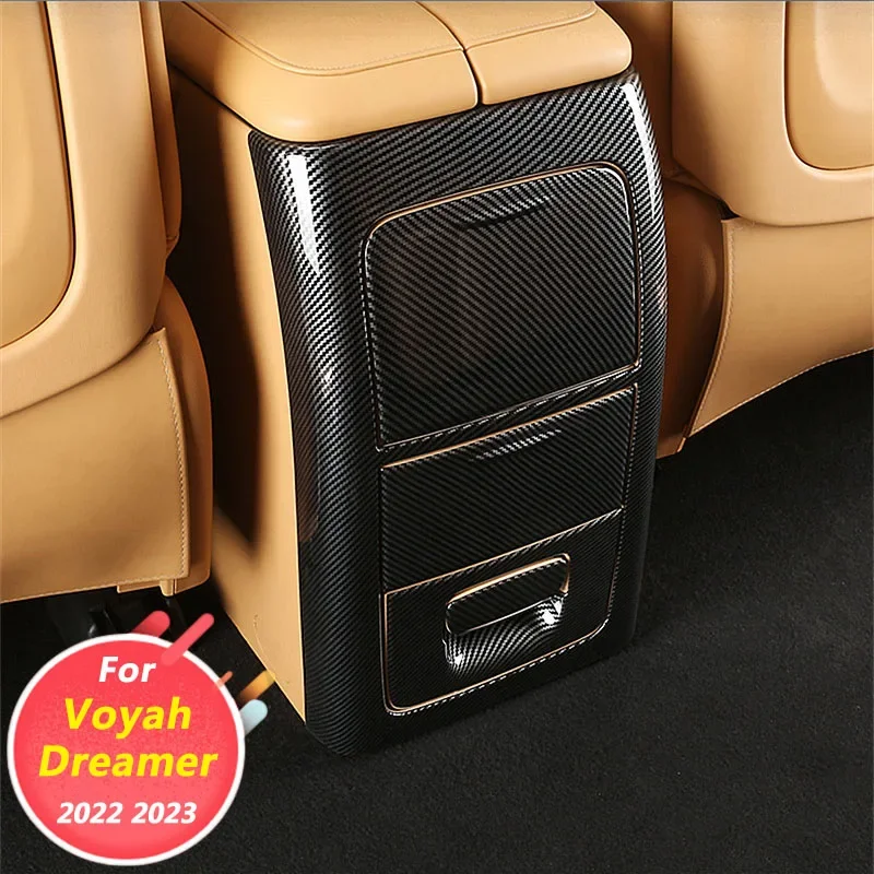 

For Voyah Dreamer 2022 2023 Automotive interior decoration accessories DIY decorative protective patch rear exhaust air outlet