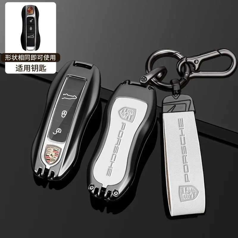 Auto di alta qualità Chiave Intelligente Caso Della Copertura Borsette Accessori Per Porsche Panamera Spyder Carrera Macan Cayman Cayenne 911 970 981 991