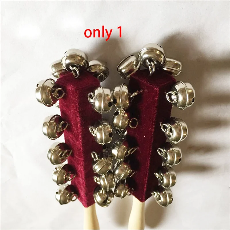 กระดิ่งไม้ A30F สำหรับการเรียนรู้ดนตรี กระดิ่งไม้สำหรับเด็ก เครื่องดนตรีเคาะจังหวะแบบมือถือ