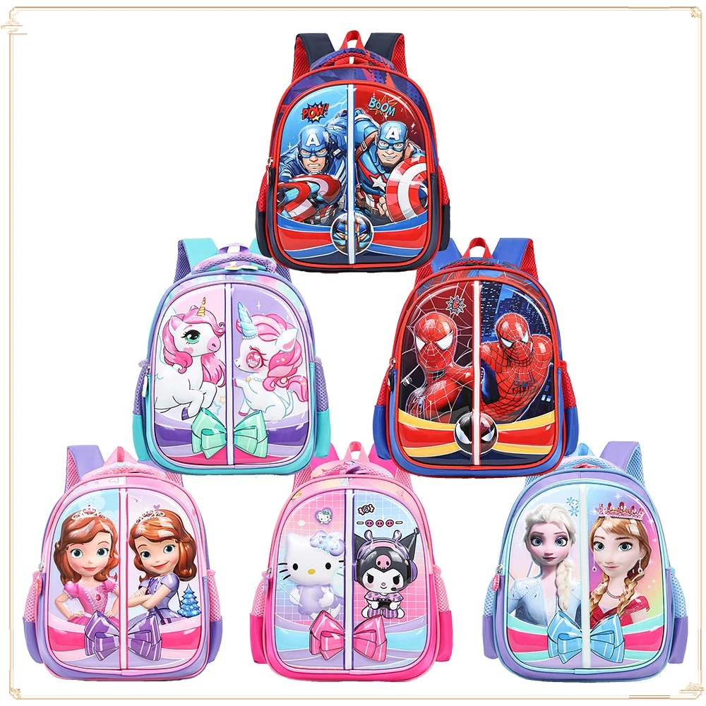 

Marvel Movie Classic Handsome Character Spider Man Creative Children's Personalized Schoolbag Large Capacity Convenient Backpack