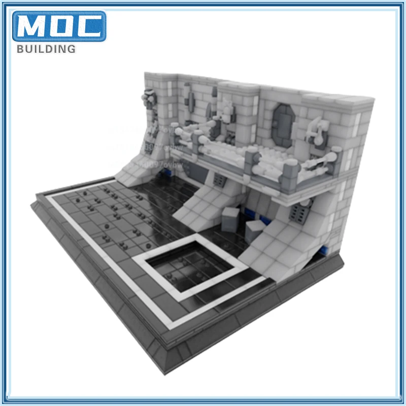 Moc Space Wars Building Blocks Imperial Hangar Display Collection Expert Model Creative Bricks Toys holiday Gifts