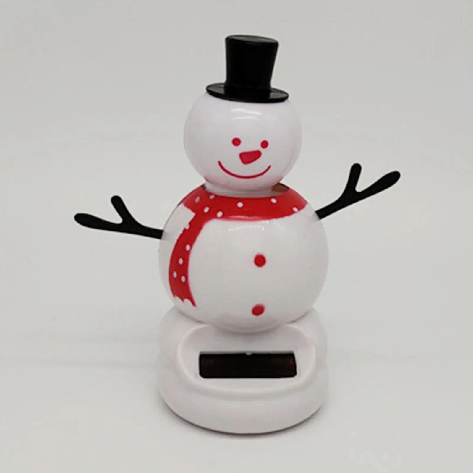 Solar Dancing Snowman Bobblehead Doll Dancing Toy Car Accessories Xmas Gifts