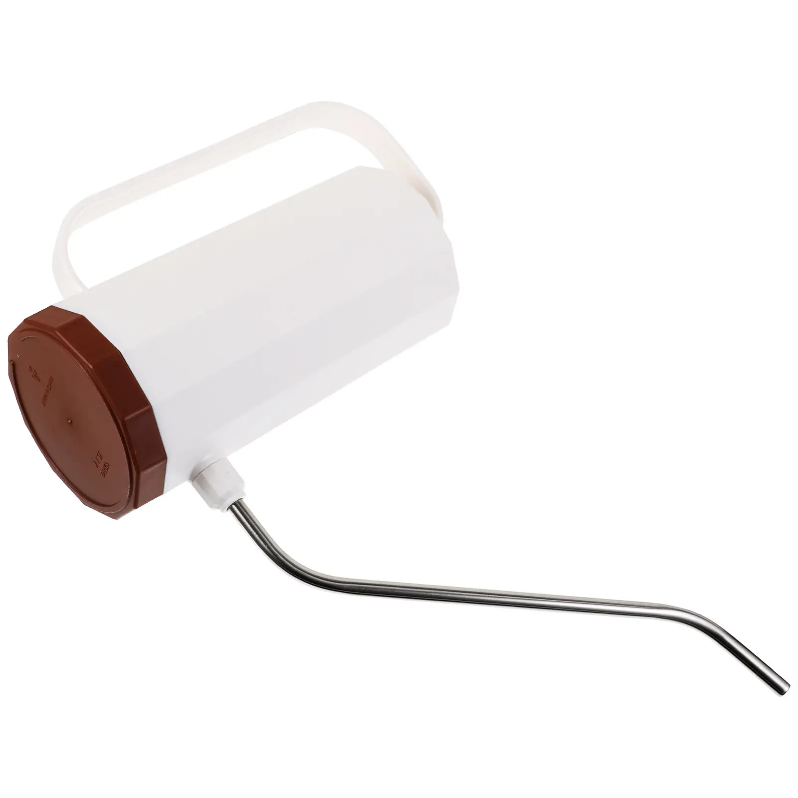 1200Ml Watering Kettle S Shape Plastic Portable Large Opening Long Mouth Gardening Can Flower Indoor Outdoor Watering Tool