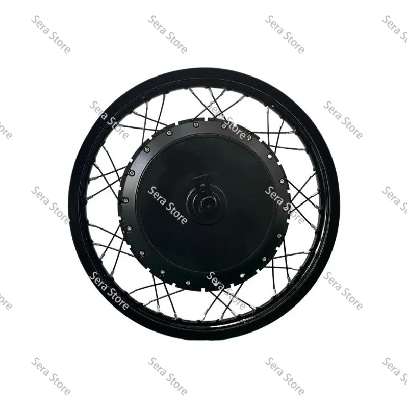 QS273 40H V3 Electric Motorcycle Hub Motor 4000W 8000W High Torque Driving Motor With 152mm Frame Dropouts E-Bike  Replacement