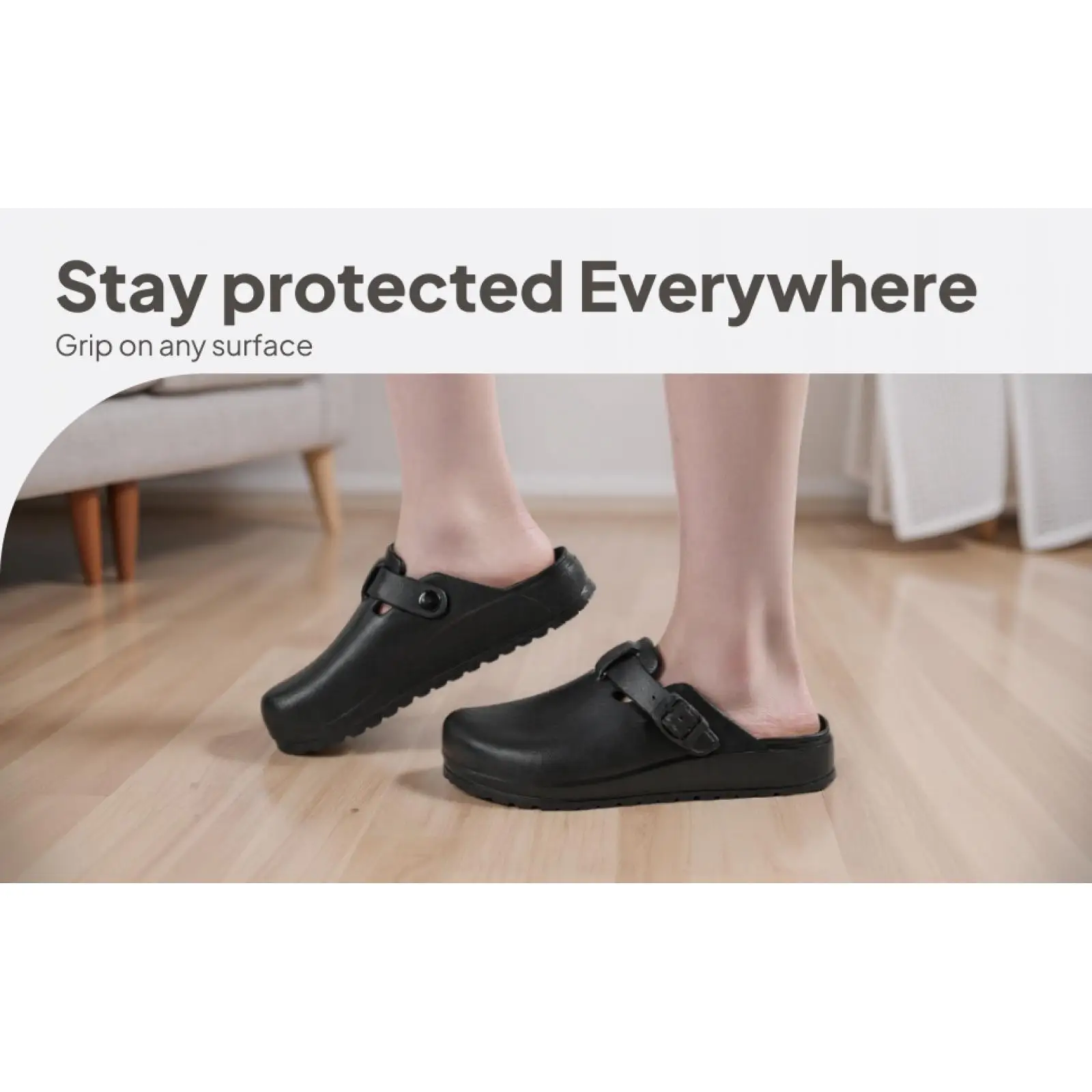 Lightweight Nurse Clogs Slippers Non Slip Women Nursing Shoes for Kitchen