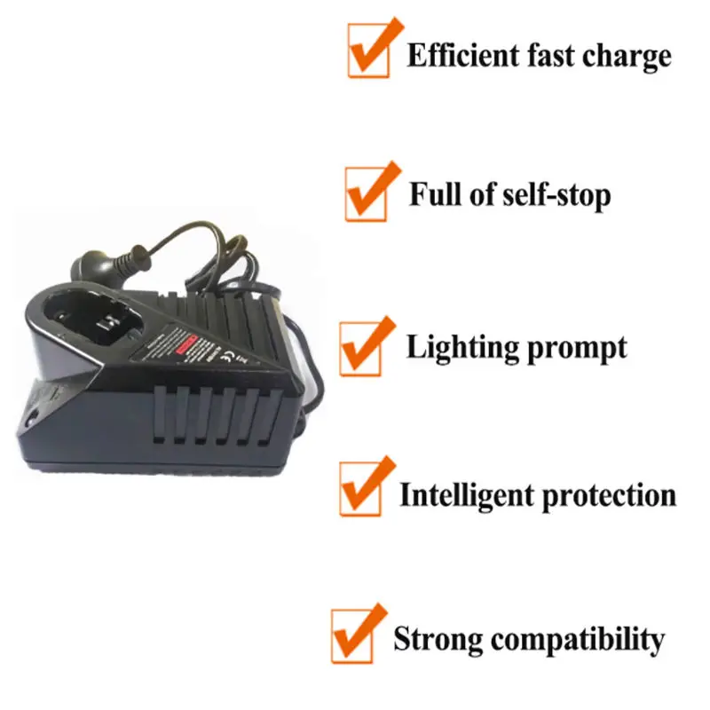 Reemplazo para cargador BOSCH NI-HM ni-cd batería 7,2 V 9,6 V cargador GDR12V GSB12V GSB14.4V GSR 7,2 V GSR9.6V GSR12V GSR14.4V